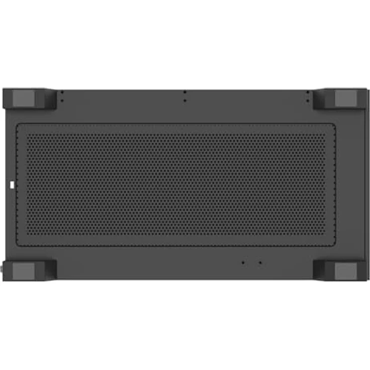 Xilence Gehäuse BEAM Schwarz (XG172), elegantes ATX Midi Tower Gehäuse mit Aquarium-Glas-Design, drei ARGB PWM Lüftern und hohem Airflow, Schwarz – Bild 4