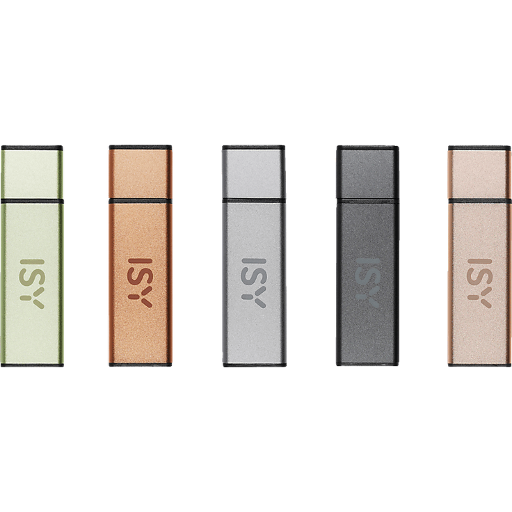 ISY IMU-2300 USB Stick, 32 GB, 12 MB/s, Auswahl zwischen verschiedenen Farben