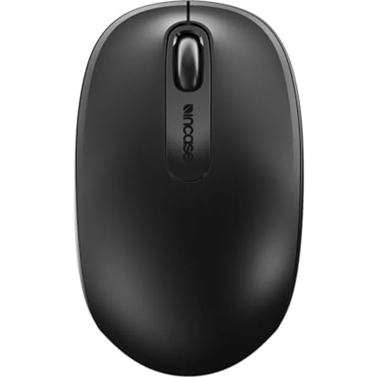 Incase Kabellose Mobile Maus 1850, kompakte Maus für Rechts- und Linkshänder, 6 Monate Akkulaufzeit, Nano-Transceiver, für Mac/Windows 8/10/11, Schwarz – Bild 2