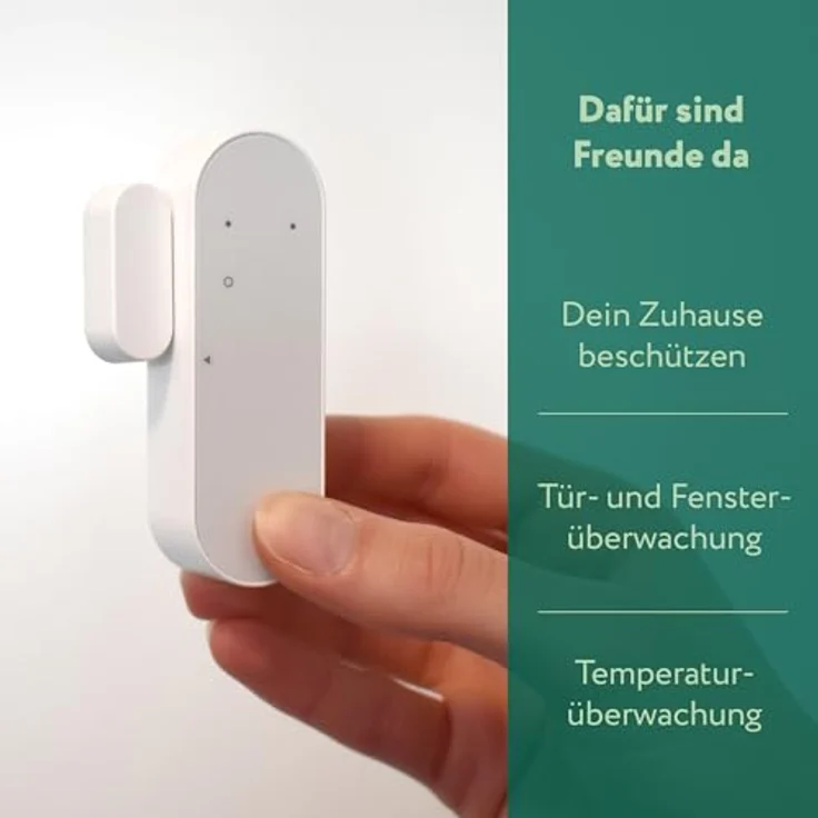 frient Entry Sensor 2 Pro, Tür- und Fensterkontakt mit Temperaturerkennung, Zigbee, kompatibel mit Homey, Home Assistant und SmartThings – Bild 5