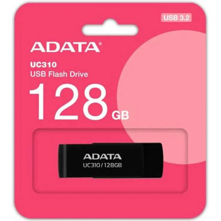 ADATA UC310, USB-Stick mit 128GB Speicherplatz, kompakt und leistungsstark – Bild 2