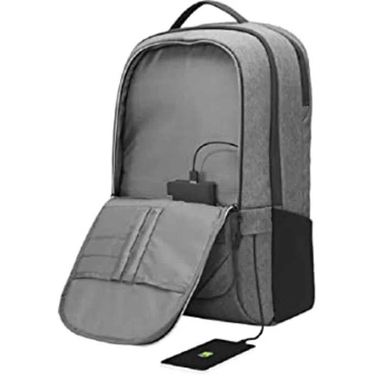 Lenovo Business Casual 17-Zoll Notebook Rucksack, wasserabweisend, Charcoal/Grau, für Laptops bis 43,9 cm (17,3") – Bild 4