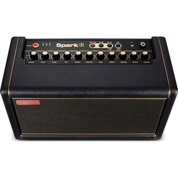 Positive Grid Spark 2, 50W Smart Übungs-Verstärker & Bluetooth Lautsprecher mit KI-Features, integriertem Looper und App für E-Gitarre, Akustikgitarre & Bass – Bild 3