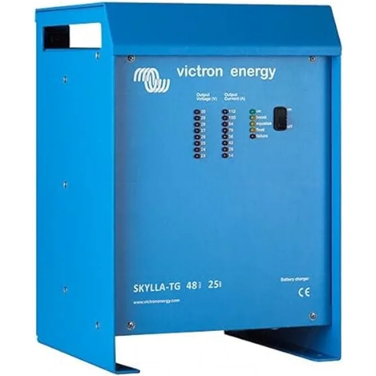 Victron Energy Skylla-TG 48/25, Bleiakku-Ladegerät mit max. 25A Ladestrom und Temperaturkompensation