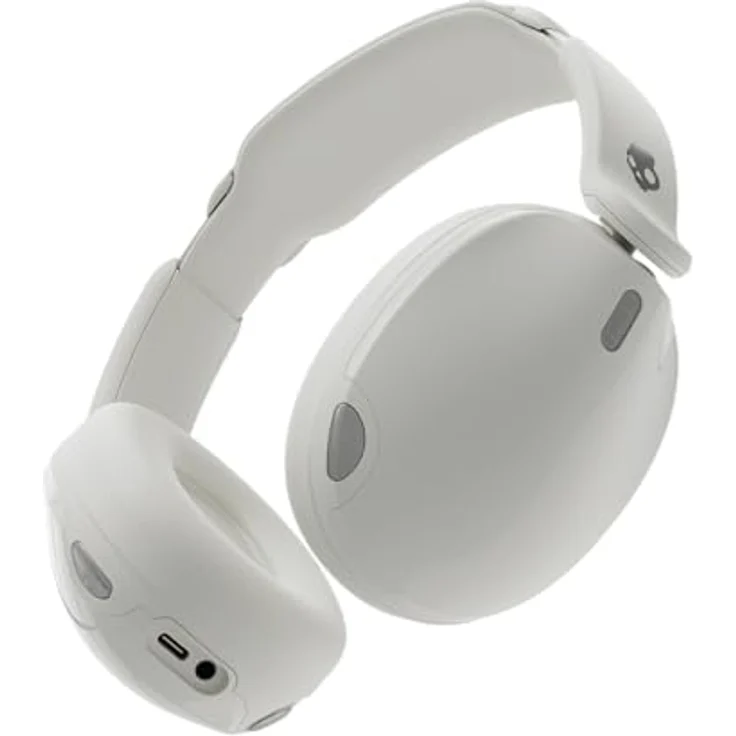 Skullcandy Hesh 540 ANC, kabelloser Over-Ear-Bluetooth-Kopfhörer mit THX Spatial Audio, Adaptive Noise Cancelling, bis zu 65 Stunden Akkulaufzeit, Mikrofon für iPhone und Android - Bone – Bild 1