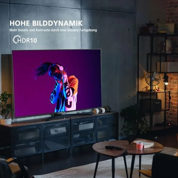 JVC 32 Zoll Fernseher Android TV (HD-Ready Smart TV, HDR, Triple-Tuner, Google Play Store) LT-32VAH3355 [2024] – Bild 5