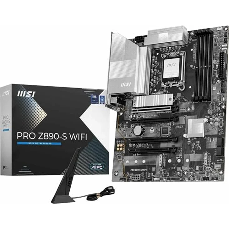 MSI PRO Z890-S WiFi, Mainboard mit hochwertigen Materialien und langer Lebensdauer – Bild 1