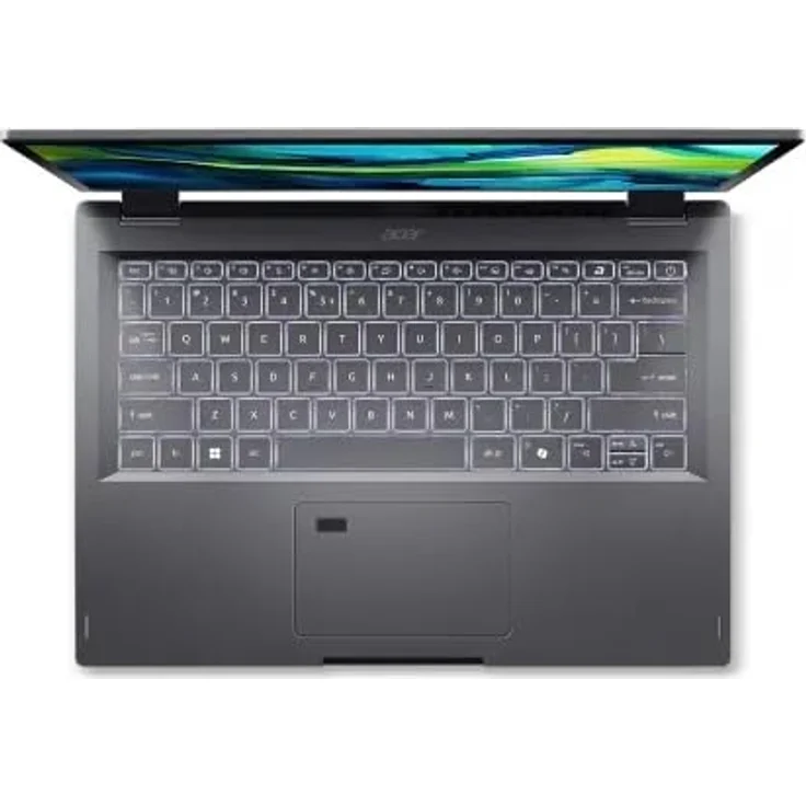 ACER Aspire Spin 14 (ASP14-52MTN-51V5) mit Tastaturbeleuchtung, Convertible, Zoll Display Touchscreen, Intel® Core™ Ultra 5 115U Prozessor, 16 GB RAM, 512 SSD, Keine Grafikkarte, Steel Gray, Windows 11 Home (64 Bit) – Bild 5