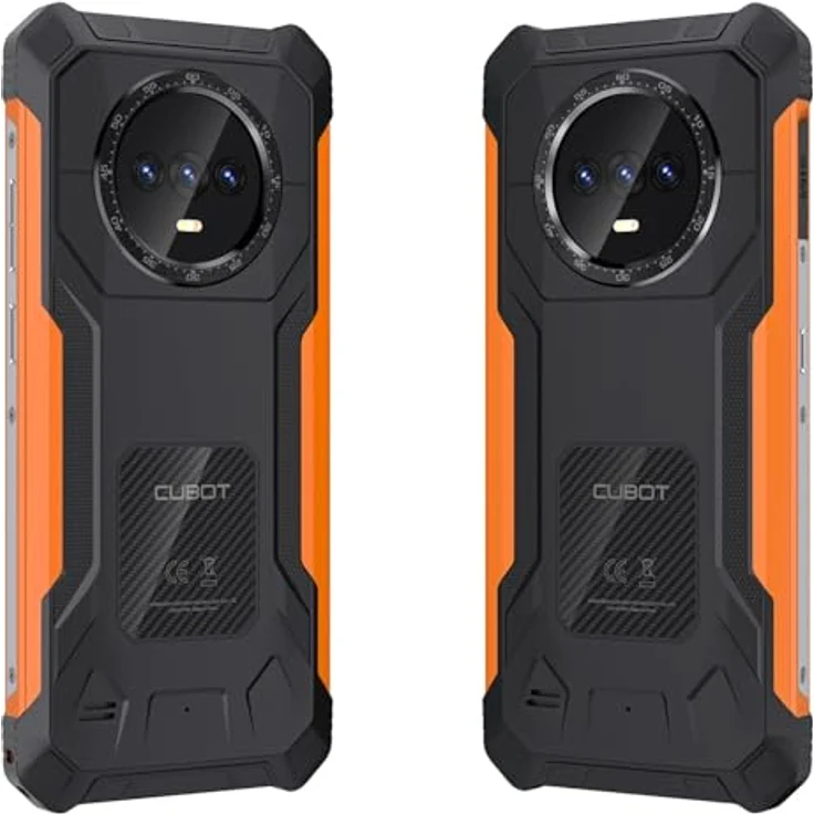 Cubot Kingkong ES, 6,56-Zoll-HD+-Smartphone, 16 GB + 10 GB RAM, 128 GB ROM, 48-MP-Dreifachkamera, 5100-mAh-Akku, Android 14, OctaCore, Schwarz + Orange – Bild 5