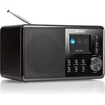 Karcher DAB 3000 Digitalradio (DAB+ / UKW-RDS, AUX-IN, Wecker mit Dual-Alarm) schwarz