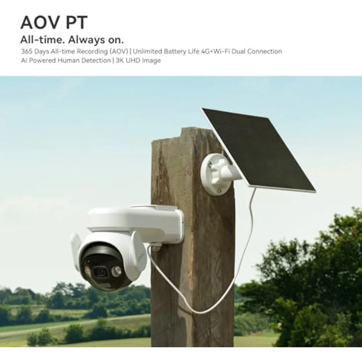 Imou IPC-B7ED-5M1TEA-EU/FSP14, Netzwerkkamera mit 2880 x 1620 Pixel, Always-on Video-Technologie, Weiss – Bild 2