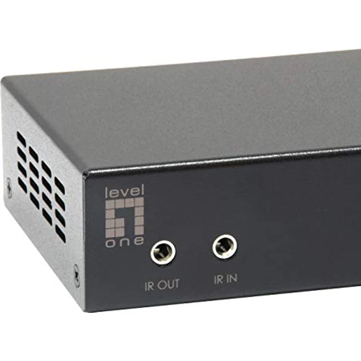 LevelOne HVE-9211R Antenne und Signalverstärker, Plug-and-Play, Reichweite 100m, Unterstützung für 4K und Dolby Audio, schwarz – Bild 5