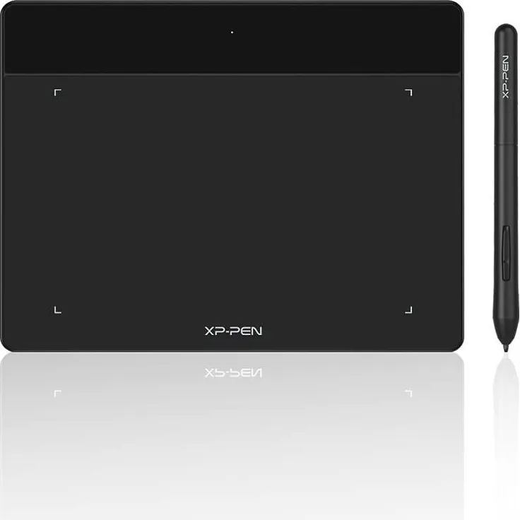 XP-Pen Deco Fun S, digitales Zeichentablet 6 x 4 Zoll für OSU, P01-Stift, ohne Akku
