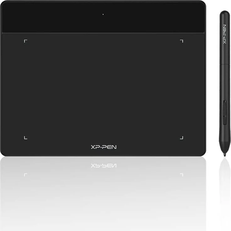 XP-Pen Deco Fun S, digitales Zeichentablet 6 x 4 Zoll für OSU, P01-Stift, ohne Akku