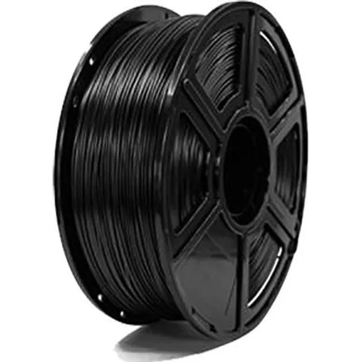 FlashForge ASA 1,75mm 1kg 3D Filament, Schwarz, UV-beständig mit exzellenter Haftung und glatter Oberfläche
