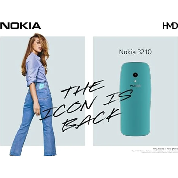 Nokia 3210 4G Dual SIM, Scuba Blue – Bild 3