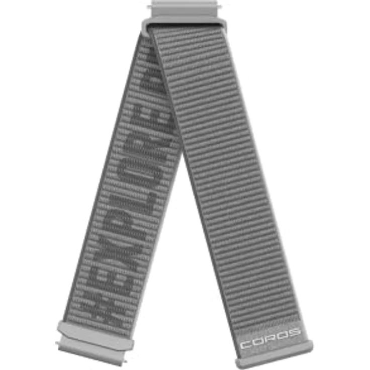 Coros 20mm Watch Band Coros (20 mm, Nylon), Uhrenarmband, Grau – Bild 2