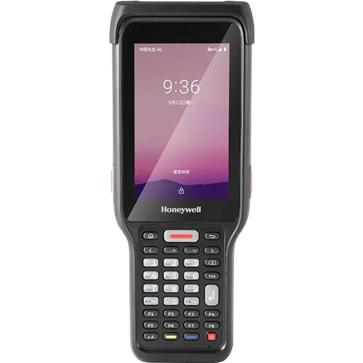 Honeywell ScanPal EDA61K Handheld Mobile Computer 10,2 cm (4 Zoll) 800 x 480 Pixel Touchscreen 435 g Schwarz (2D-Barcodes), Barcode-Scanner, Schwarz