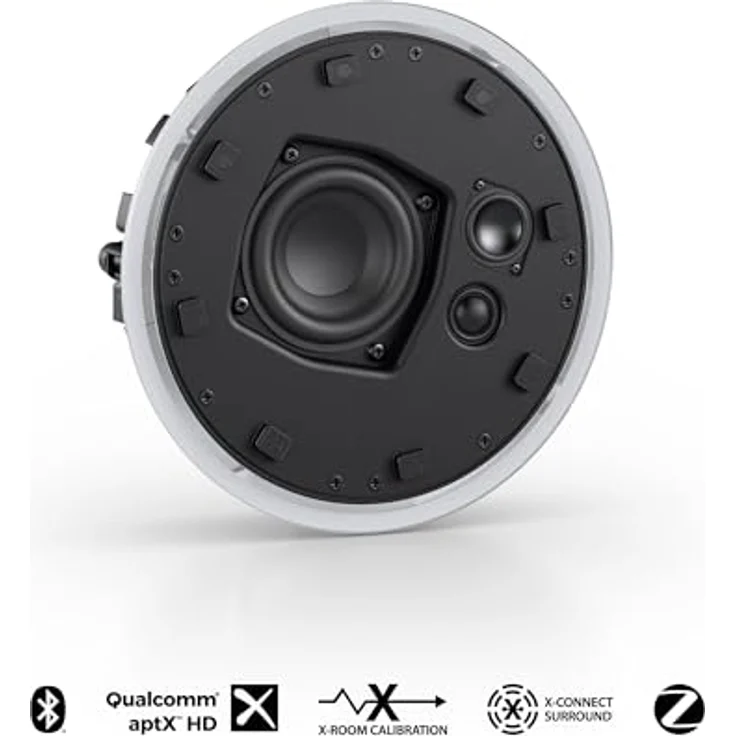 Nubert nuPro XI-2000 RC | Aktivlautsprecher mit Ambientelicht | X-Connect Surround | Smartphone-App-Steuerung | Weiß – Bild 2