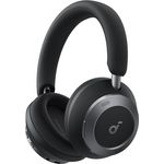 soundcore Space One Pro Kabellose Kopfhörer, Adaptives Noise Cancelling, 60h Akku, Hi-Res Wireless Audio LDAC, schwarz