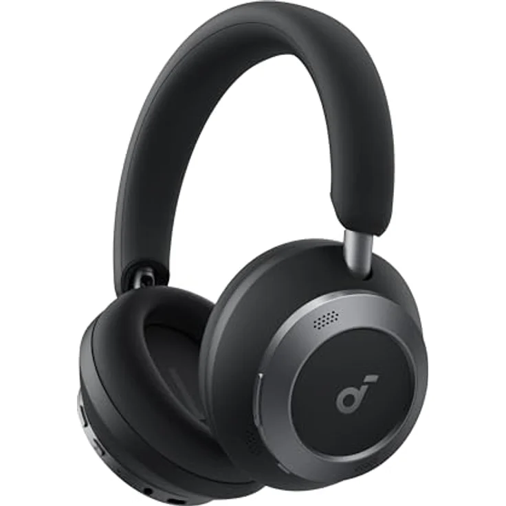 soundcore Space One Pro Kabellose Kopfhörer, Adaptives Noise Cancelling, 60h Akku, Hi-Res Wireless Audio LDAC, schwarz – Bild 1