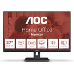 AOC Q27E3UAM - 27 Zoll Quad HD Monitor, AdaptiveSync, Laustprecher (2560x1440, 75 Hz, DisplayPort, HDMI, USB Hub) schwarz