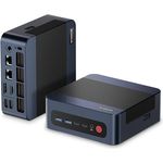 BOSGAME M4 Neo OCulink Mini Gaming PC, AMD Ryzen 7 7840HS, 8 Kerne bis 5,1 GHz, 32 GB DDR5 RAM, 1 TB PCIe 4.0 SSD, tiefviolett, USB 4.0, Wi-Fi 6E, Bluetooth 5.2