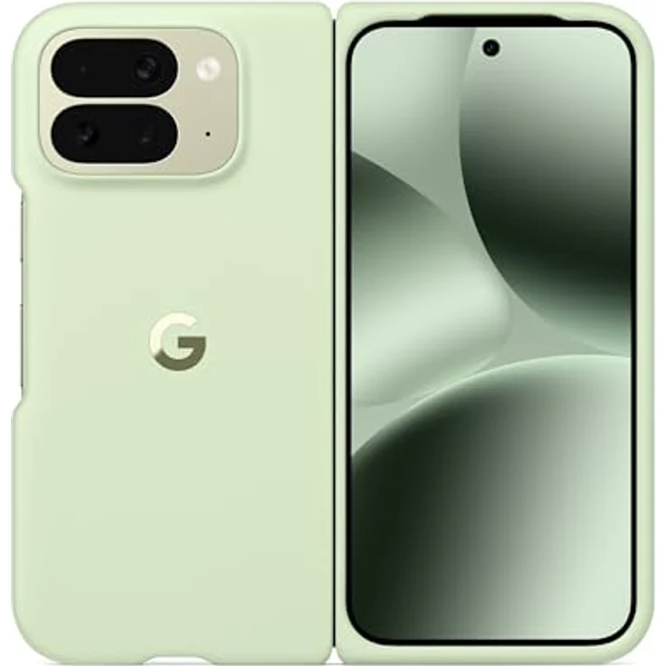 Google Case mit Pixelsnap für Pixel 10 Pro Fold – Langlebiger, fleckenabweisender Silikon-Schutz in Jade (Made by Google) – Bild 1