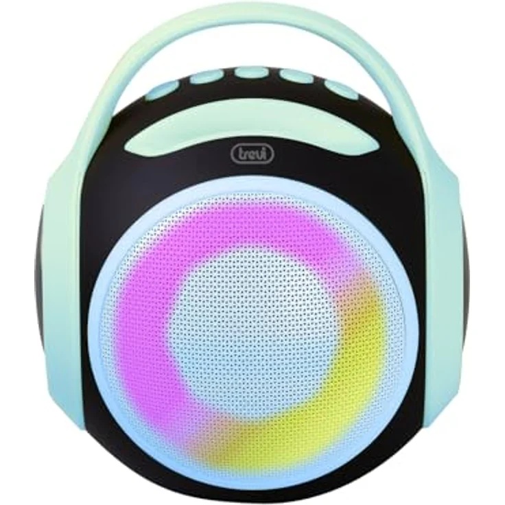 Trevi XR 8A 202 Tragbarer Bluetooth-Lautsprecher 20 W, TWS-fähig, USB-Anschluss, Micro SD, Wasserfest, Türkis – Bild 2