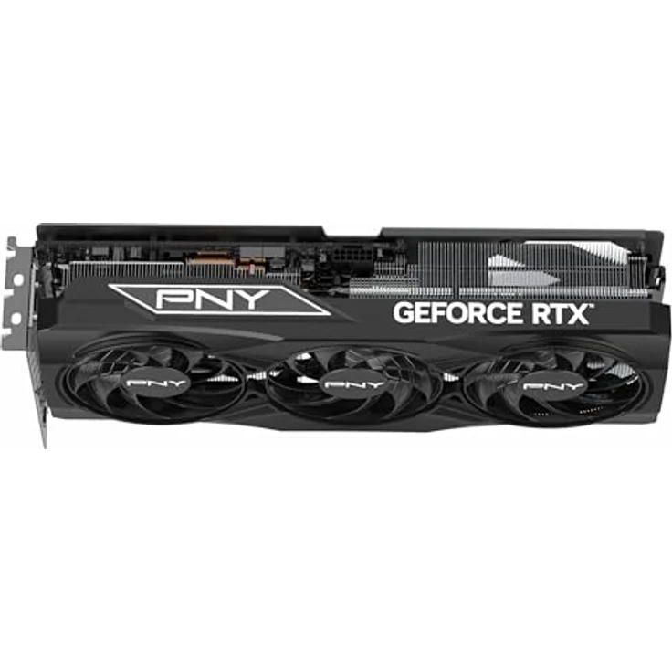 PNY GeForce RTX 5070 Ti 16GB OC Triple Fan, Grafikkarte mit 16GB GDDR7, 2295 MHz Boost-Frequenz, PCIe 3.0, 3x DisplayPort, 1x HDMI – Bild 4