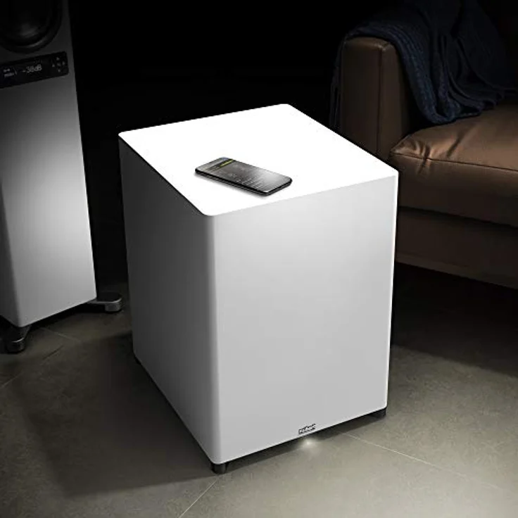 Nubert nuSub XW-900 | Weißer Subwoofer mit 380 Watt | Surround & Action auf höchstem Niveau | Aktiv-Technik & LFE-Box – Bild 5