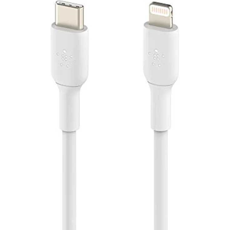 Belkin Lightning/USB-C Kabel PVC, 1 m, weiß – Bild 5