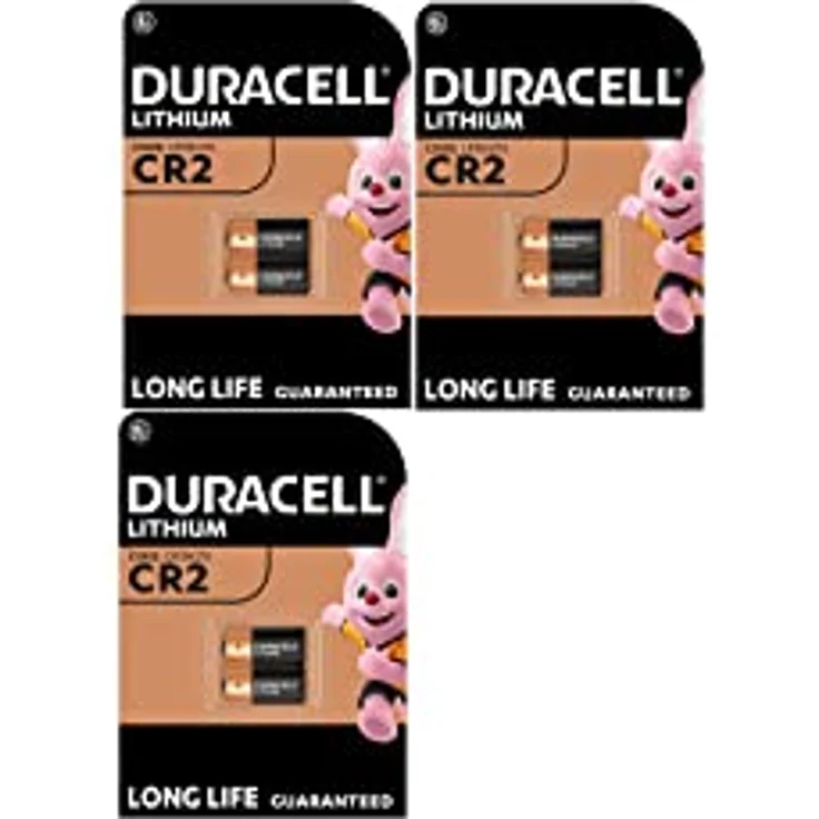 Duracell CR2 CR15H270, Lithium-Batterien im 3er Blister (6 Batterien) mit ausgezeichneter Laufzeit und Qualität – Bild 1