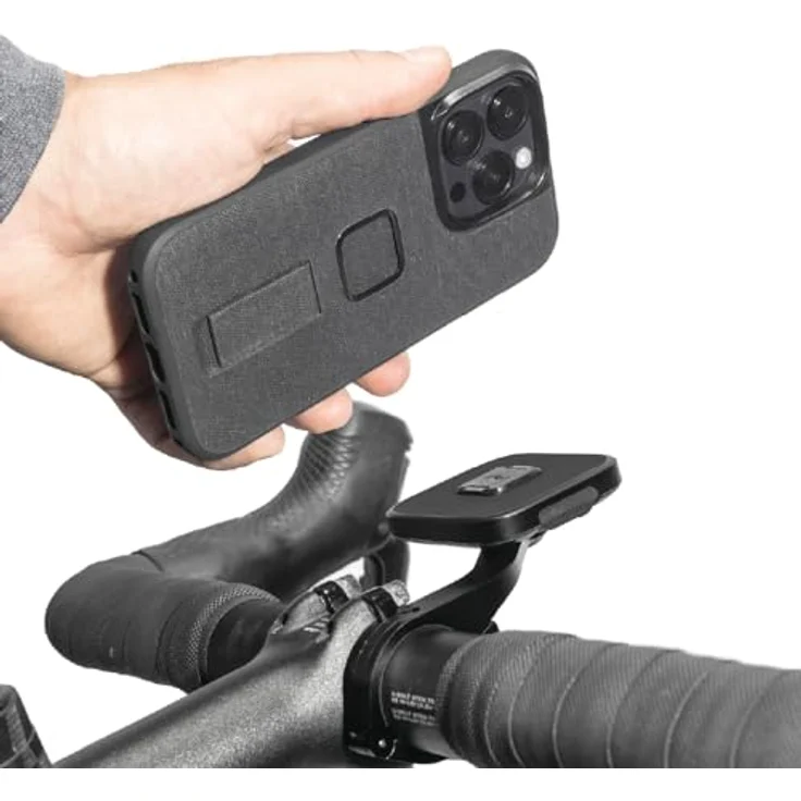 Peak Design V2 Fahrradhalterung vorne, magnetische Verriegelung, Aluminiumkonstruktion, schwarz – Bild 2