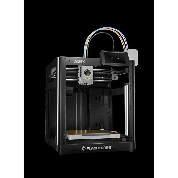 FlashForge AD5X, Hochgeschwindigkeits 3D-Drucker mit automatischem Filamentwechsel und CoreXY-Struktur