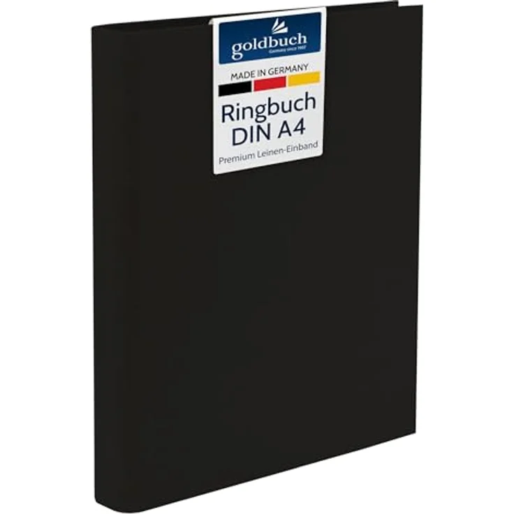 goldbuch Foto-Ringbuch, Bella Vista, 26 x 32 cm, Leinen, Schwarz, 37935 – Bild 2