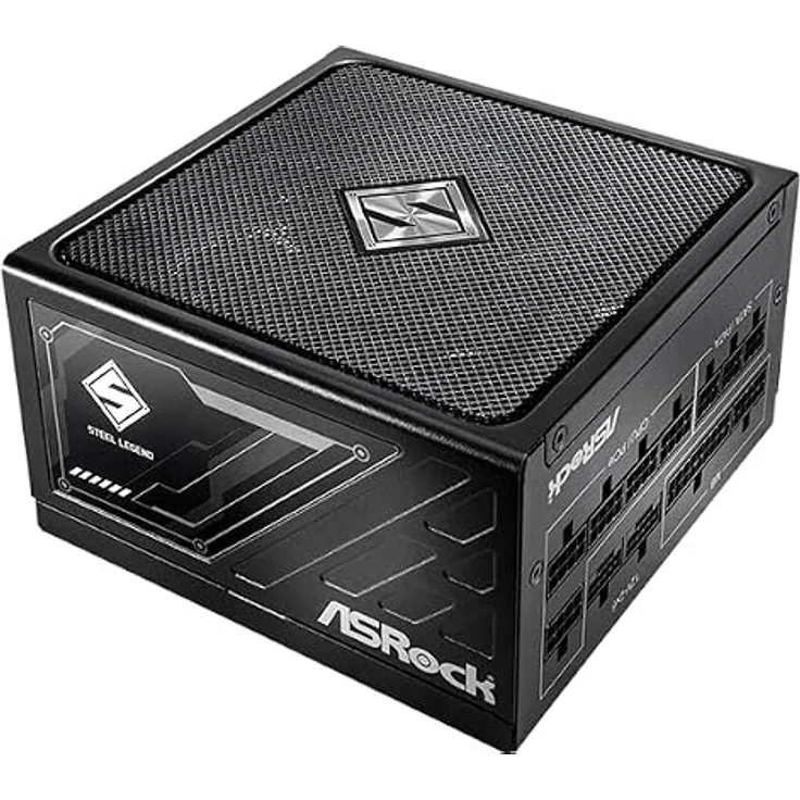 ASRock Steel Legend SL-1200G, 1200W ATX Netzteil mit 80PLUS® Gold-Zertifizierung, vollständig modularem Kabeldesign und aktiver Kühlung – Bild 5