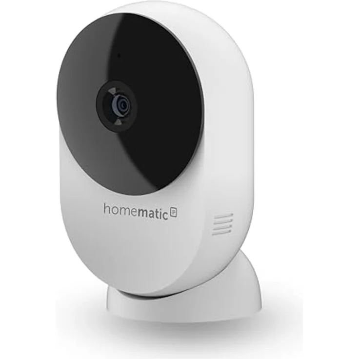 Homematic IP Innenkamera – Basic, HD Videoüberwachung mit 3 MP, Nachtsicht bis 10 m, magnetischer Standfuß – Bild 1