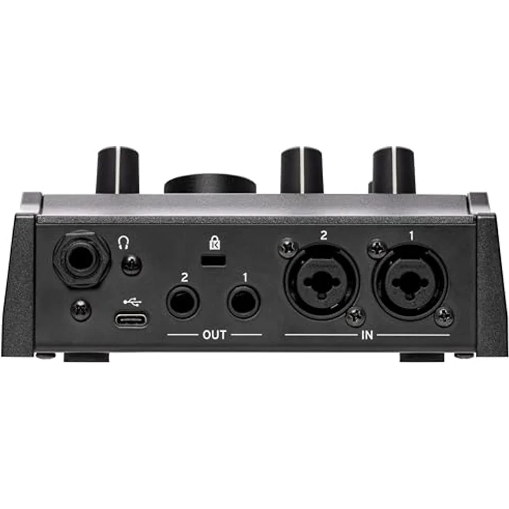 Korg microAUDIO 22, USB-C Audio-Interface mit 24-Bit/192-kHz Auflösung und rauscharmen Studio-Vorverstärkern – Bild 4