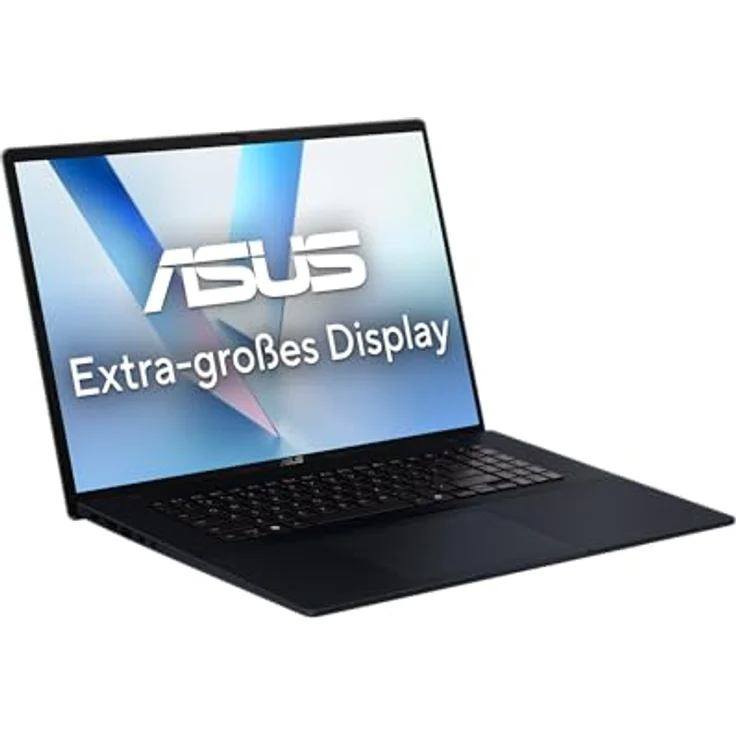 ASUS Vivobook 18 M1807HA, 18" WUXGA IPS Laptop mit AMD Ryzen 7 260, 16GB RAM, 1TB SSD, AMD Radeon 780M, Win11 Home, QWERTZ, Quiet Blue – Bild 2