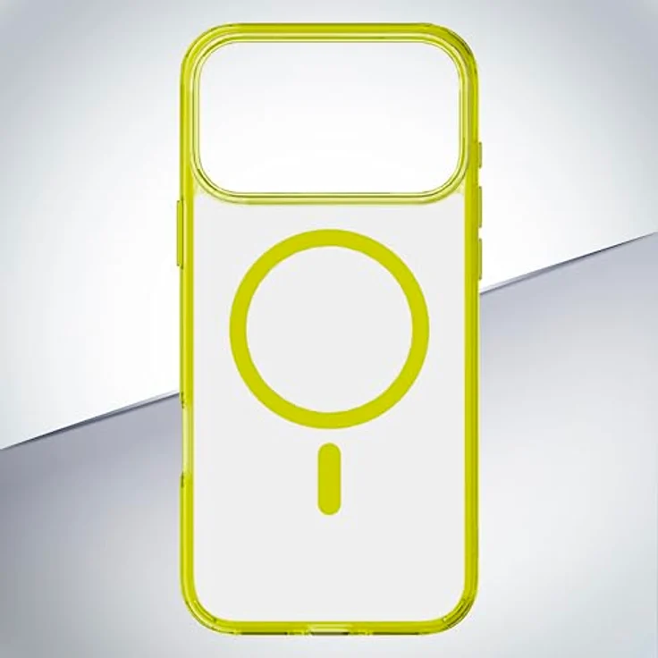 Cellular Line Iconic Mag - iPhone 17 Pro Max Transparente Hülle mit farbigen Rändern, kompatibel mit Magsafe, versandkostenfrei – Bild 2
