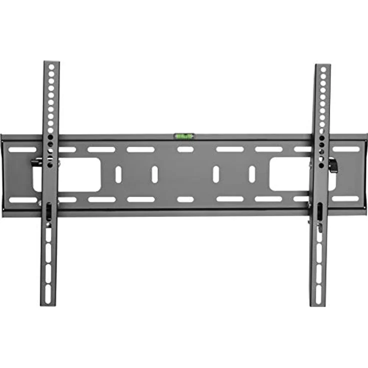 SCHWAIGER 9376 TV-Wandhalterung 37-70 Zoll Fernseherhalterung neigbar schwarz inkl. Montagezubehör und integrierter Wasserwaage – Bild 4
