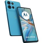 Motorola Handy Moto g75 5G 256GB, Aqua Blue, 50 MP Hauptkamera, Android 14