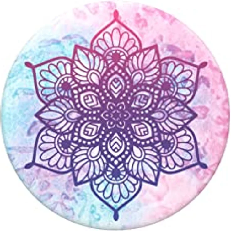 PopSockets PopGrip - Ausziehbarer Sockel und Griff für Smartphones und Tablets mit einem Austauschbarem Top - Rainbow Nirvana – Bild 2