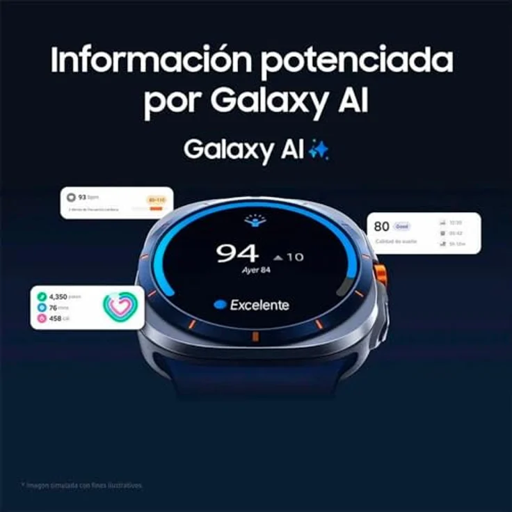 Samsung Galaxy Watch Ultra (2025) 47mm LTE, Titanium Silver mit 100 Stunden Akkulaufzeit und AI-Funktionen – Bild 4