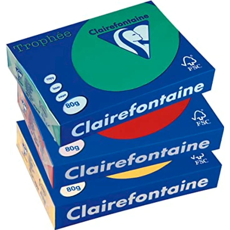 Unbekannt Clairalfa 1203C Universal-Papier Trophee, A4, 120 g-qm Chamois - Preisvergleich – Bild 3