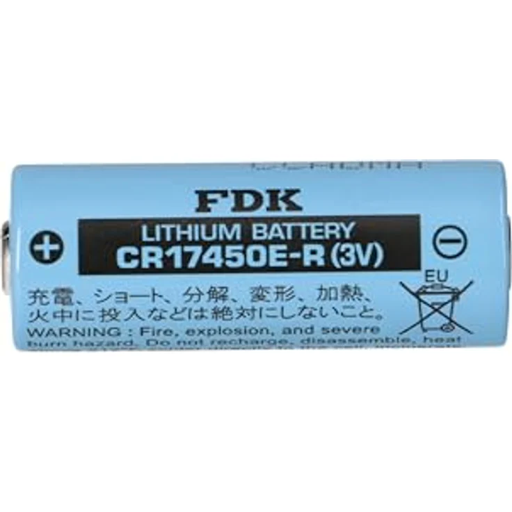 FDK Lithium 3V Batterie CR 17450ER A, 10er Pack Hochstromzellen mit 2400 mAh für extreme Temperaturen – Bild 2