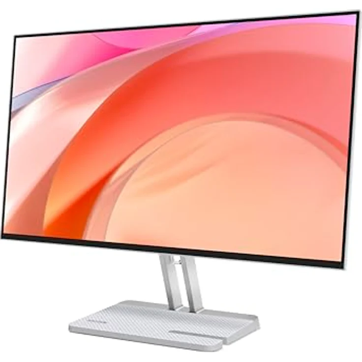 Lenovo L27-4C, 27" Full HD WLED Monitor, 1920x1080, 144Hz, 1ms Reaktionszeit, HDMI/VGA, 4-seitiges Panel, TÜV Augenschutz, grau – Bild 2