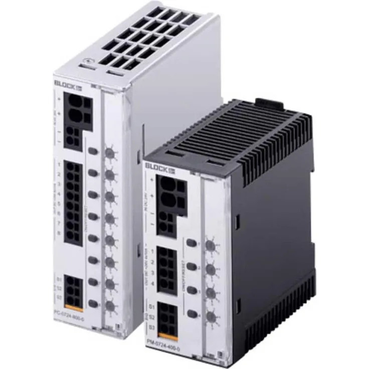 Block Elektronischer Schutzschalter, USV
