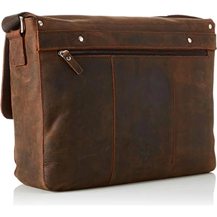 Leonhard Heyden Salisbury Aktentasche Leder 40 cm Laptopfach – Bild 2